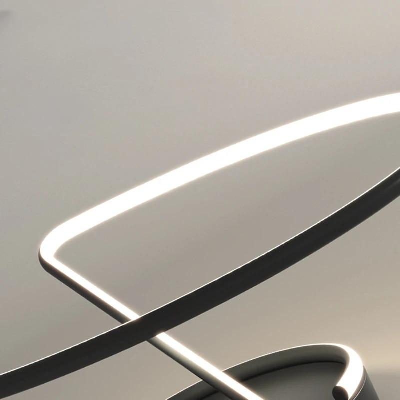 Modern Minimalist LED Ceiling Lamp – Round Light for Bedroom or Dining Room